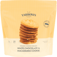 Frozen Cookie Dough White Chocolate & Macadamia Cookies (800g)