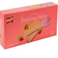 Premium Strawberry Wafers (100g)