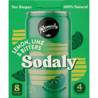 Lemon, Lime & Bitters Sodaly (4 x 250ml)
