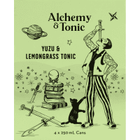 Yuzu & Lemongrass Tonic (4 x 250ml)