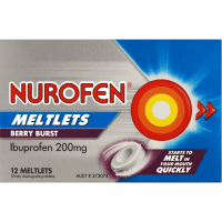 Berry Burst 200mg Ibuprofen Meltlets (12pk)
