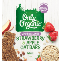 Strawberry & Apple Oat Bars Kindy 1+ Years (6 x 20g)