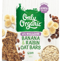 Banana & Raisin Oat Bars Kindy 1+ Years (6 x 20g)