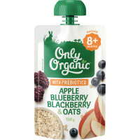 Apple Blueberry Blackberry & Oats 8+ Months (120 g)