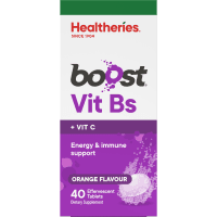 Boost Vit Bs Orange Flavour Effervescent Tablets (40pk)
