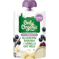 Kindy Blueberry Banana & Vanilla Oat Milk 1+ Years (100g)