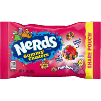 Rainbow Share Pouch Gummy Clusters (85g)