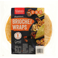 Premium Brioche Wraps (6pk)