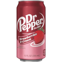 Strawberry & Cream Soft Drink (355ml)