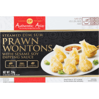 Prawn Wontons With Sesame Soy Dipping Sauce (234g)