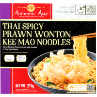 Thai Spicy Prawn Wonton Kee Mao Noodles (219g)