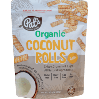 Vanilla Organic Coconut Rolls (140g)
