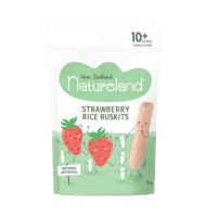 Strawberry Rice Ruskits 10+ Months Finger Food (10 g)