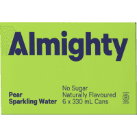 Pear Sparkling Water (6 x 330ml)