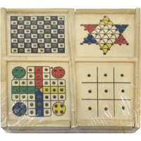 Seasonal Wooden Games Set (1pk)