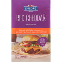 Red Cheddar Natural Slices Cheese (150g)