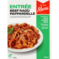 Entree Beef Ragu Pappardelle (260g)