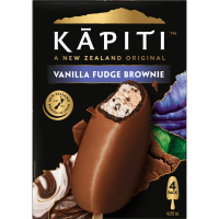Vanilla Fudge Brownie Ice Cream (4 x 105ml)