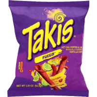 Tortilla Chips Hot Chili Pepper & Lime (92.3g)