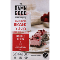 Double Berry Frozen Dessert Slices (180g)