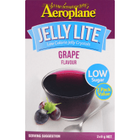 Jelly Lite Grape Flavour Low Calorie Jelly Crystals (2 x 9g)