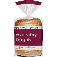 Poppy Seed Bagels (4pk)