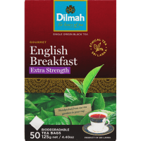 English Breakfast Extra Strength Tagless Teabags (50pk)