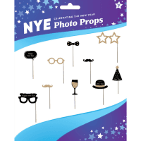 Seasonal NYE Photo Props 10pcs (1pk)