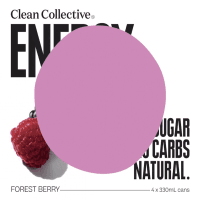 Forest Berry Energy Drink (4 x 330ml)