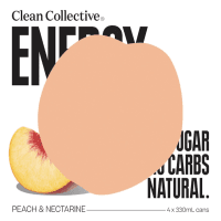 Peach & Nectarine Energy Drink (4 x 330ml)