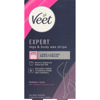 Expert Cold Wax Strips Legs and Body Wax Strips (20pk)