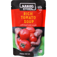 Rich Tomato Soup With Basil And Cream (500g)