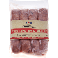 Pork Capsicum Coriander Sausages (420g)