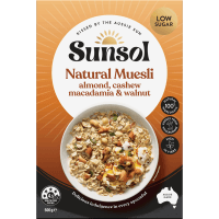 Almond Cashew Macadamia & Walnut Natural Muesli (500g)