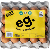 Mixed Grade Free Range Eggs (20pk)