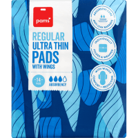 Regular Ultra Thin Pads With Wings (14pk)