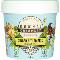 Ginger & Turmeric Gelato Ice Cream (470ml)