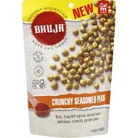 Bhuja Crunchy Seasoned Peas (140g)