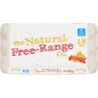 Mix Grade Free Range Eggs (18pk)