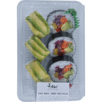Jumbo Vegetarian Sushi (6pcs)