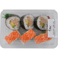 Jumbo Tuna Mayonnaise & Fresh Salmon Avocado Sushi (6pk)
