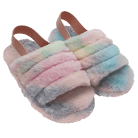 Faith & Everly Seasonal Kids Slippers With Strap (1pk)