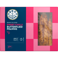 Sweet Chilli Butterflied Prawns 31/35 (350g)