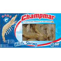 Whole Raw Vannamei 30/40 Count Prawns (1kg)