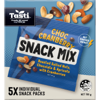 Choc Cranberry Snack Mix (5 x 30g)