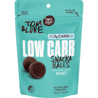 Chocolate Coated Mint Low Carb Snackaballs (112g)