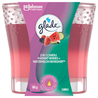Radiant Berries + Watermelon Refresher 2 In 1 Candle (96g)