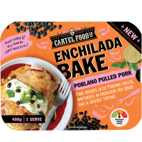 Poblano Pulled Pork Enchilada Bake (400g)