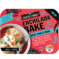 Beef Chilli Rojo Enchilada Bake (400g)