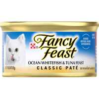 Ocean Whitefish & Tuna Feast Classic Pate Adult Wet Cat Food (85g)